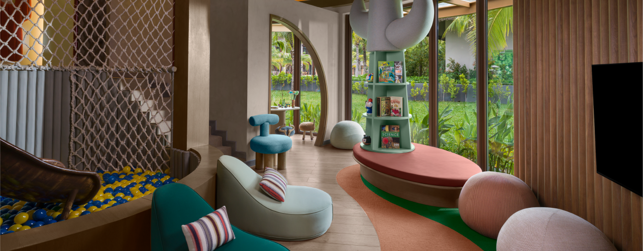 Không gian năng động và sáng tạo tại Khu vui chơi trẻ em, New World Phú Quốc Resort